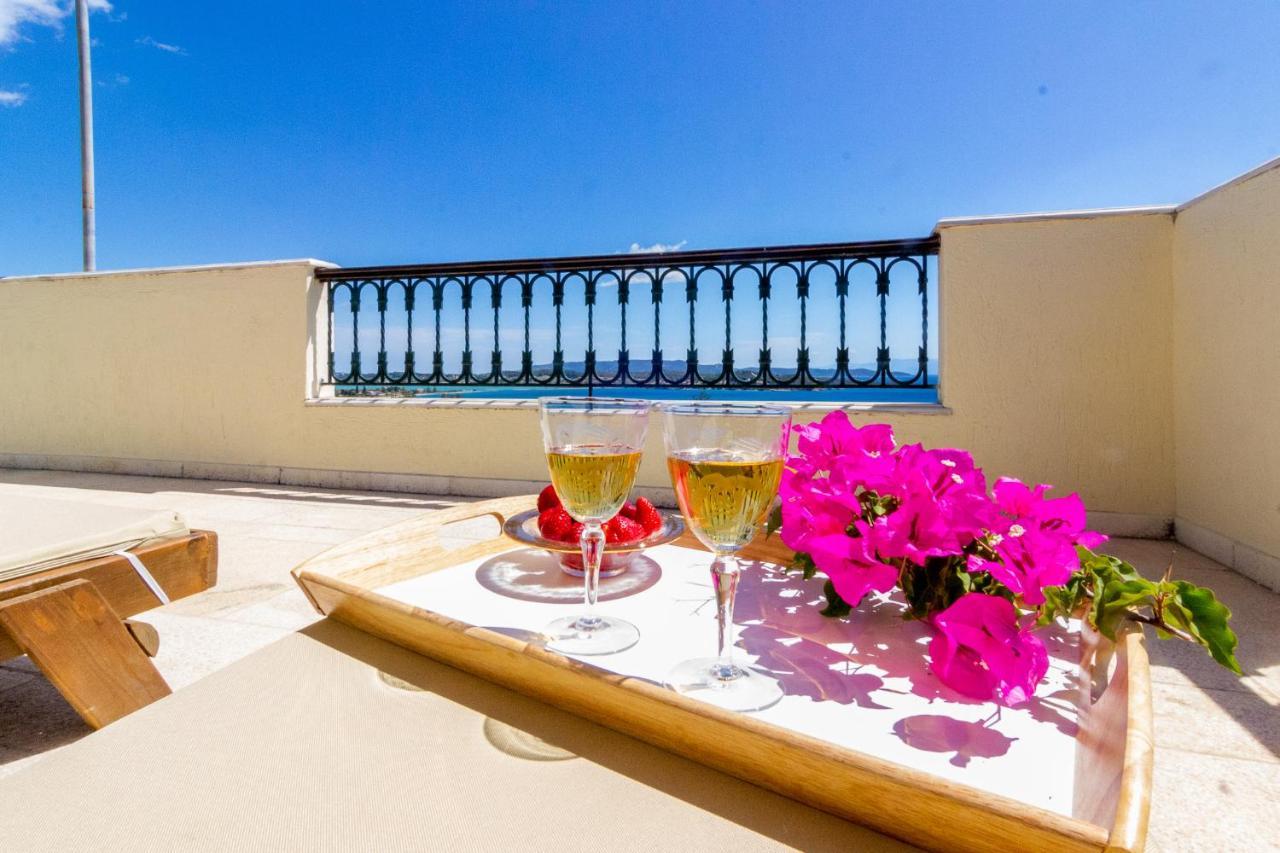 House With Amazing Ocean View And Patio - Pool Villa Porto Heli Dış mekan fotoğraf